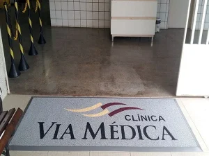 Clínica Via médica Tapetes com Acabamento rebaixado - Real tapetes