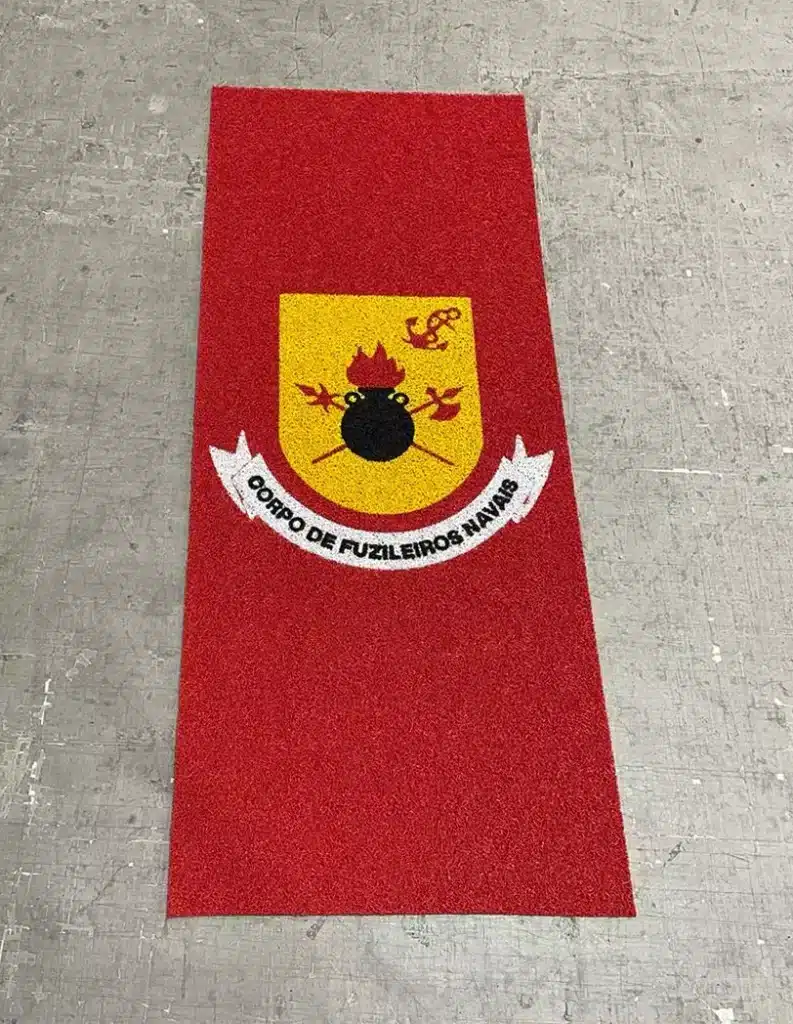 corpo-de-bombeiros- Tapete com Brasão Corpo de Fuzileiros navais - Real Tapetes