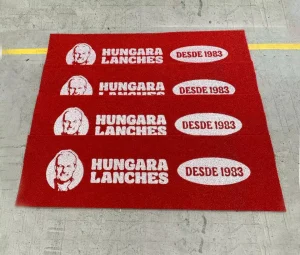 Hungara Lanches - Tapetes 3M é na Real Tapetes