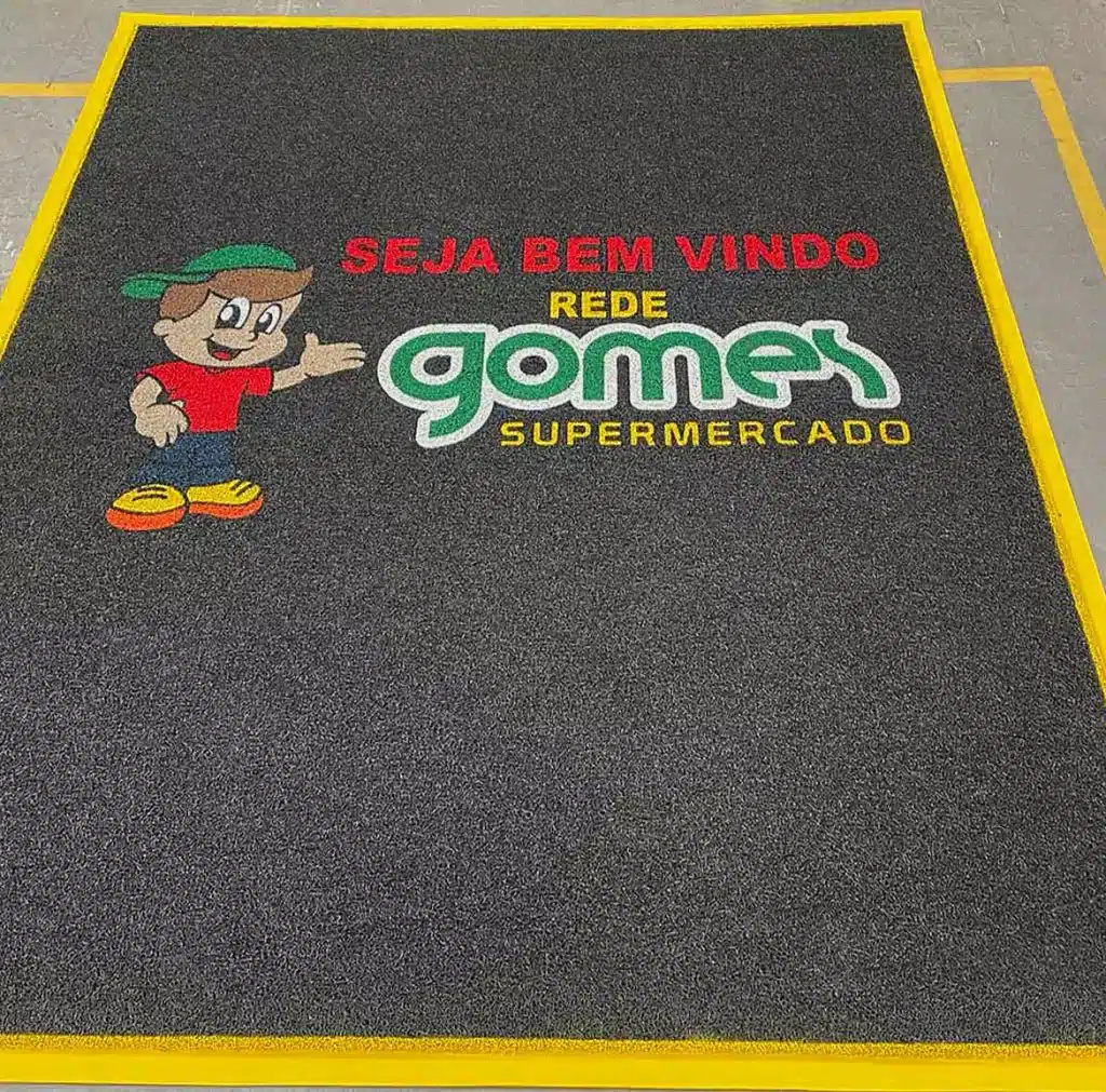 mercado-real- Rede Gomes - Tapetes personalizados para empresas e supermercados Real tapetes