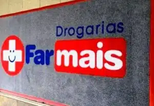 Drogaria Farmais - Tapetes para drogarias e farmácias - Real tapetes