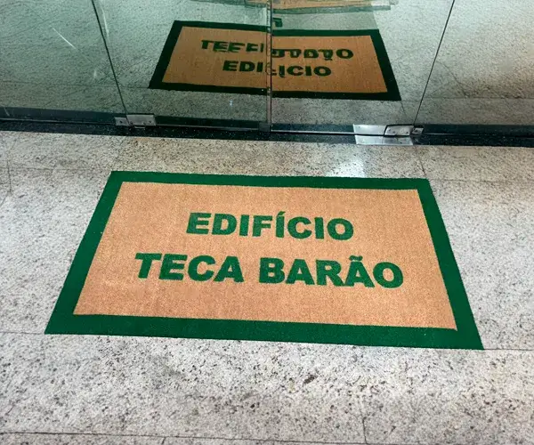 capacho para condominio 5 Capachos para Empresas - Real Tapetes RJ