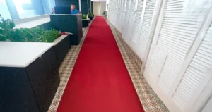 Passadeiras vermelhas personalizadas  - Real tapetes