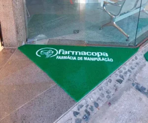 Farmacopa - Tapetes para entrada de lojas e empresas Real tapetes