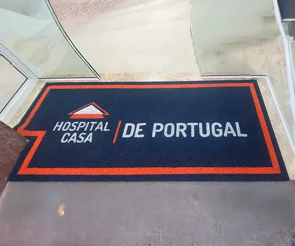 tapete hospital Tapetes personalizados para Clínicas e hospitais - Real tapetes
