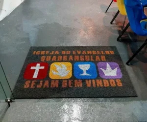 Tapetes personalizados para Igrejas e templos - Real tapetes