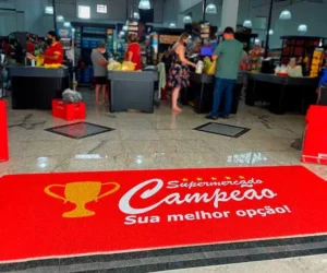 Tapetes personalizados para supermercados - Real tapetes